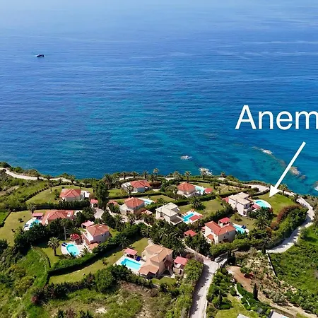 Вилла Anemos, Spartia, Kefalonia Спартия